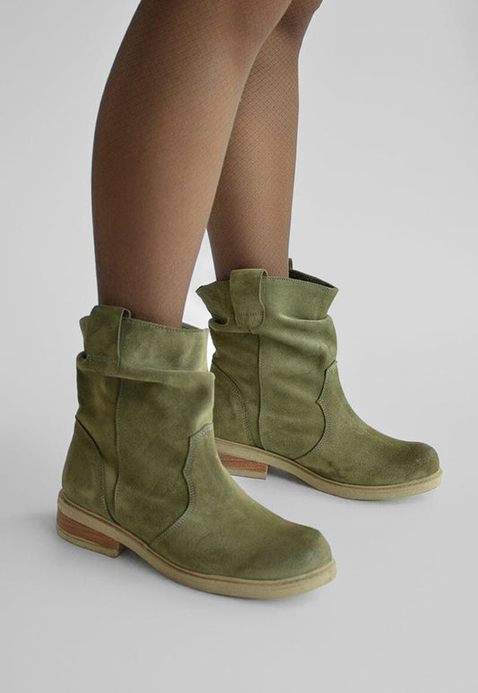 Botin Mujer / Grajo Verde