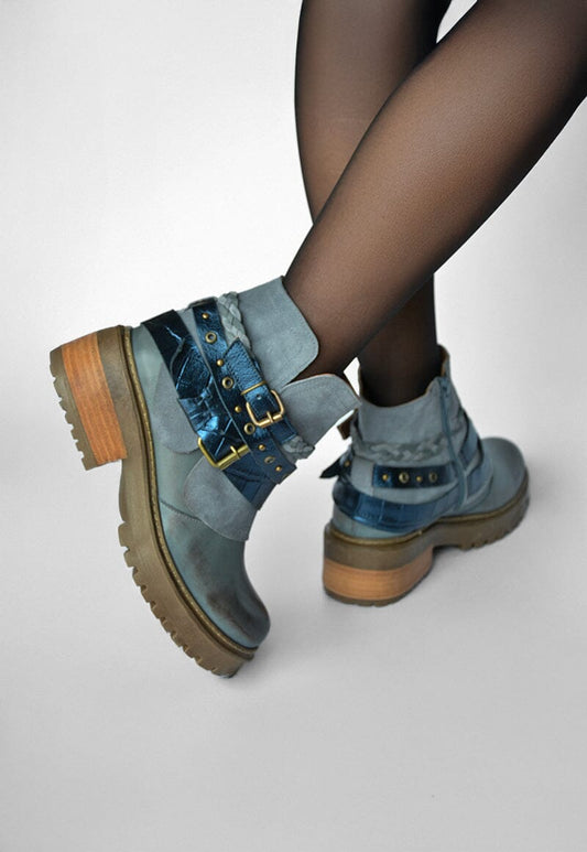 Botin Mujer / Queltehue Gris