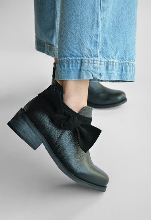 Botin Mujer / Saharino Negro