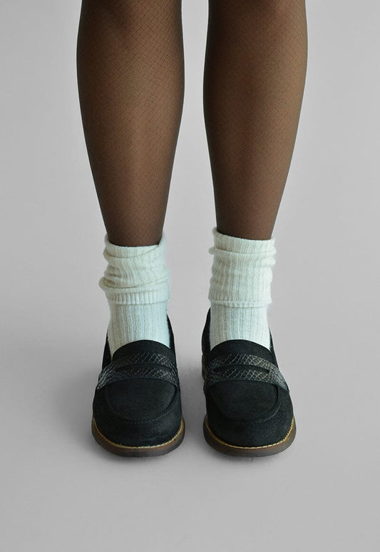 Mocasin Mujer / Coligue Negro