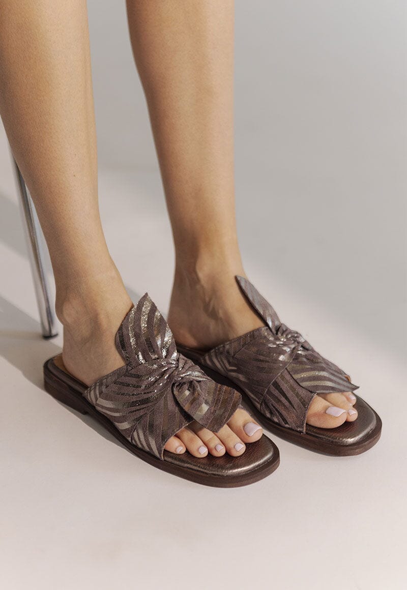 Sandalia Mujer / Fiofio Gris