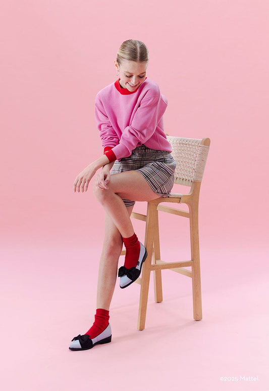 Zapato Barbie / Betsy Negro Celeste