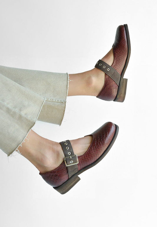 Zapato Mujer / Malala Burdeo Caf¨¦